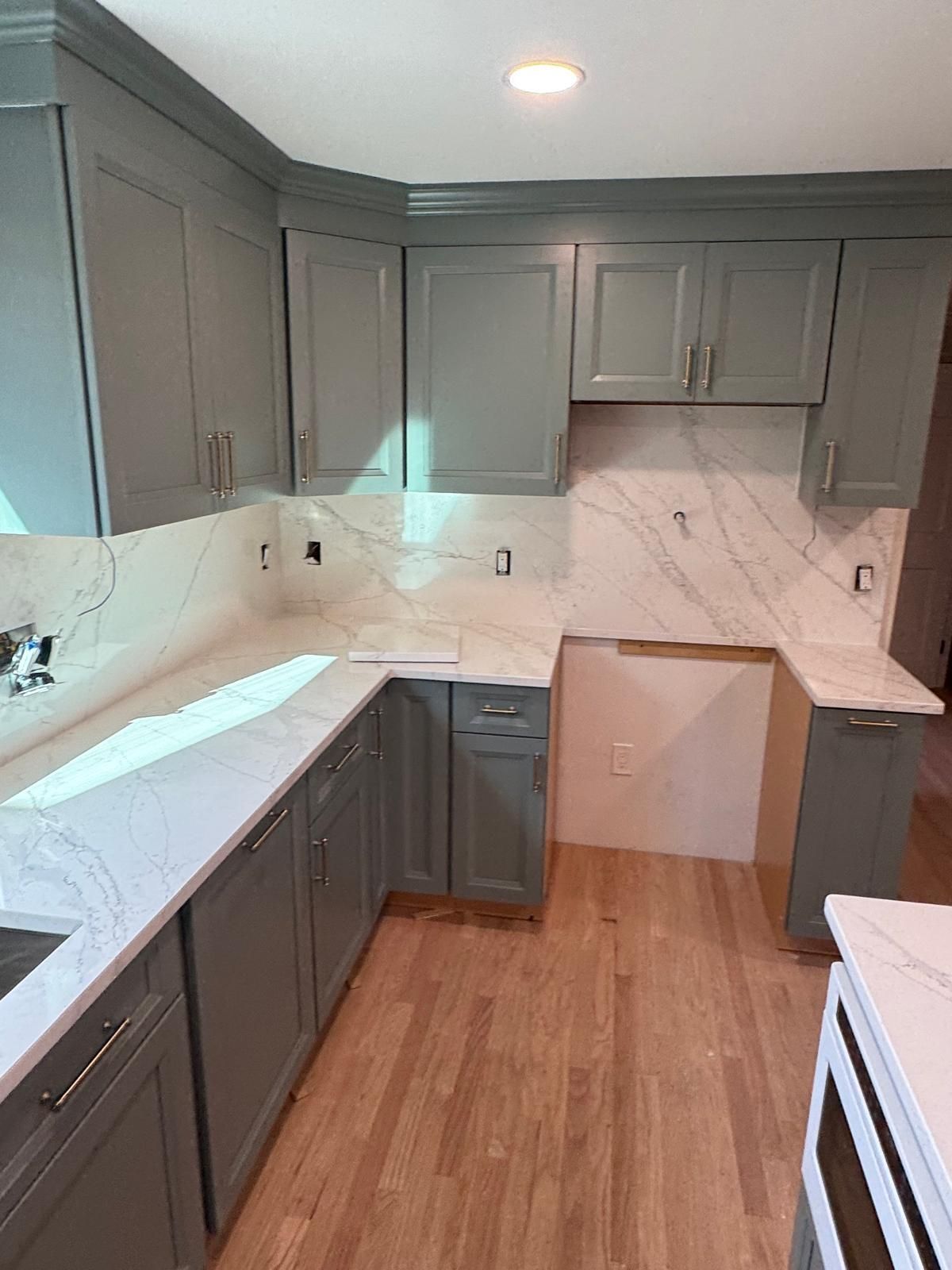 An example of stone countertop work by Ambiance Stone