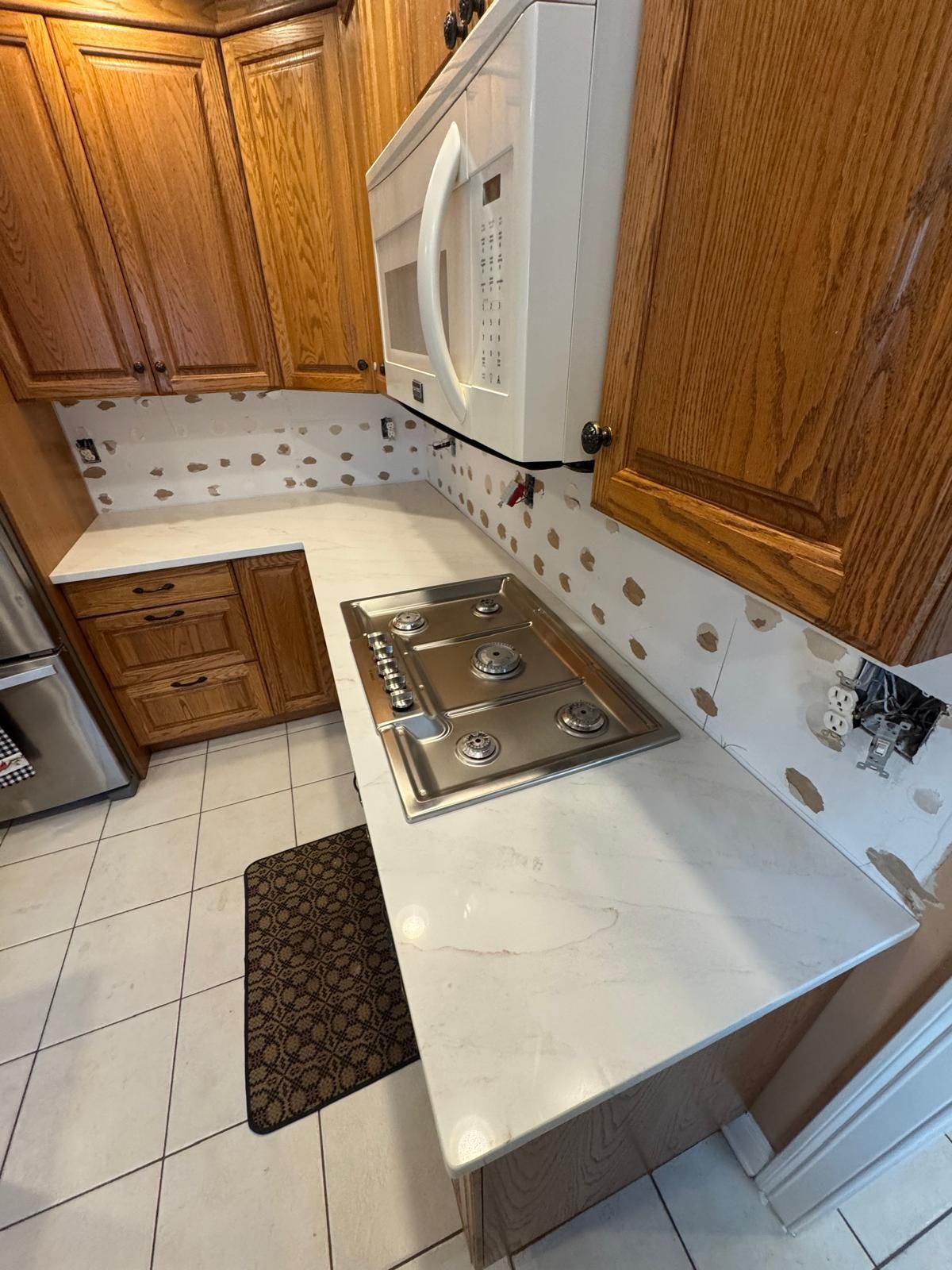An example of stone countertop work by Ambiance Stone