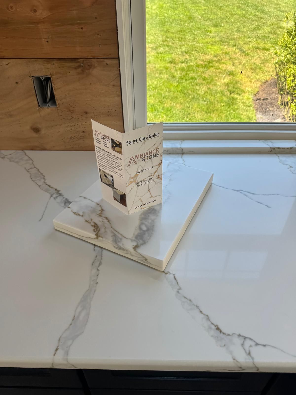 An example of stone countertop work by Ambiance Stone