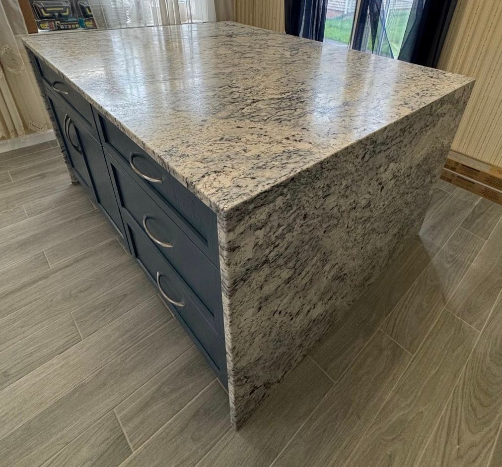An example of stone countertop work by Ambiance Stone