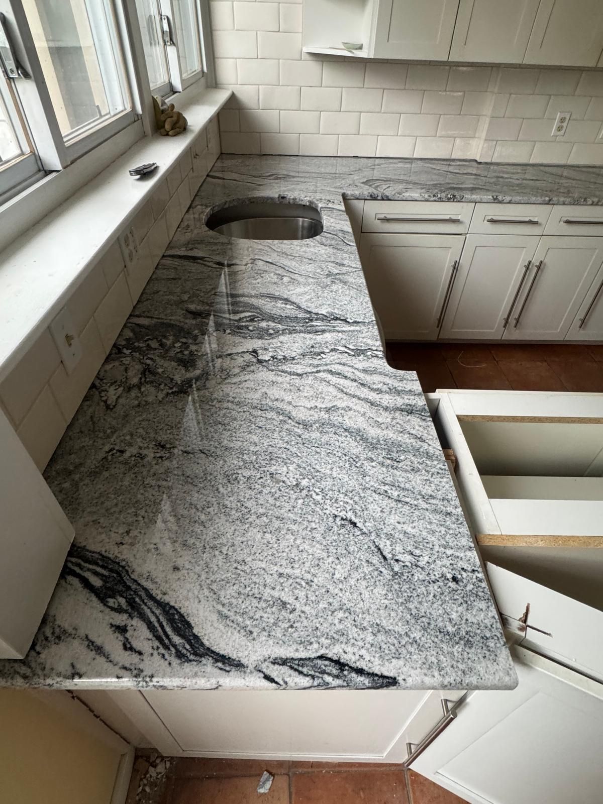 An example of stone countertop work by Ambiance Stone