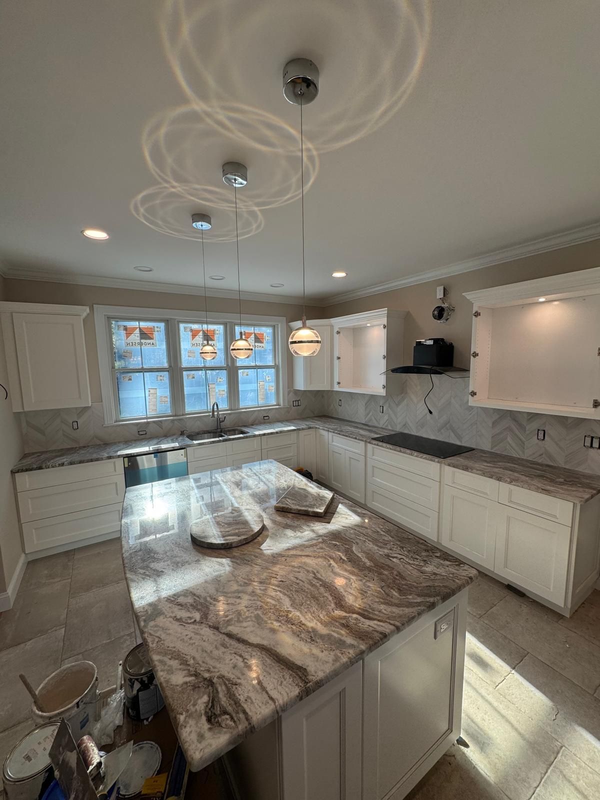 An example of stone countertop work by Ambiance Stone