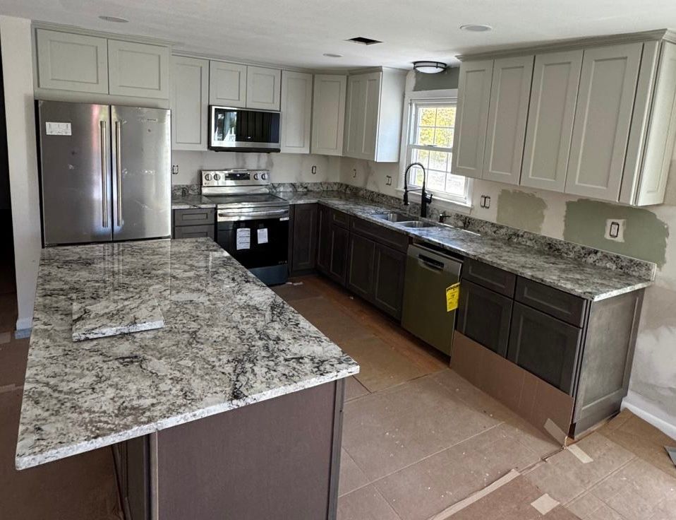 An example of stone countertop work by Ambiance Stone