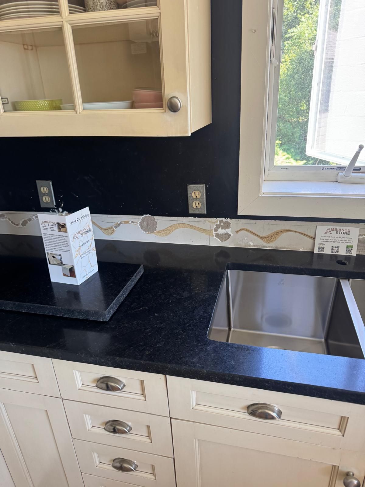 An example of stone countertop work by Ambiance Stone