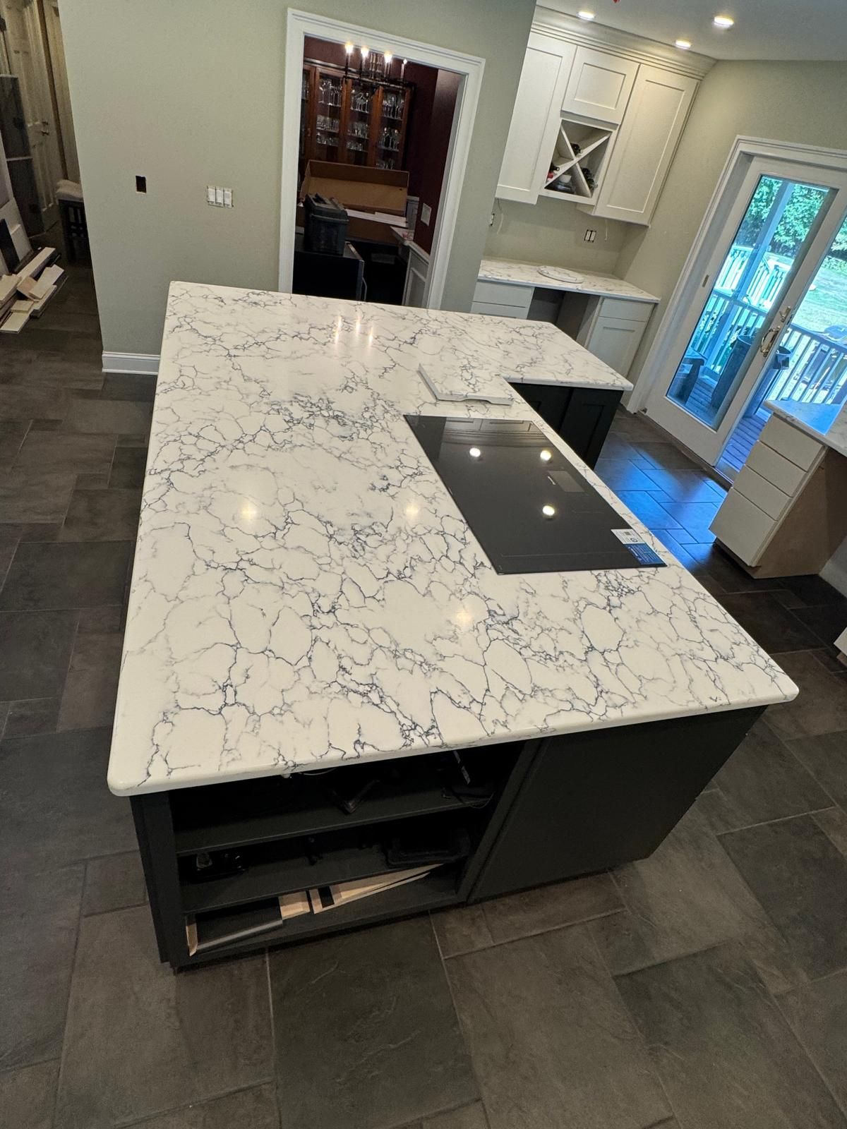 An example of stone countertop work by Ambiance Stone