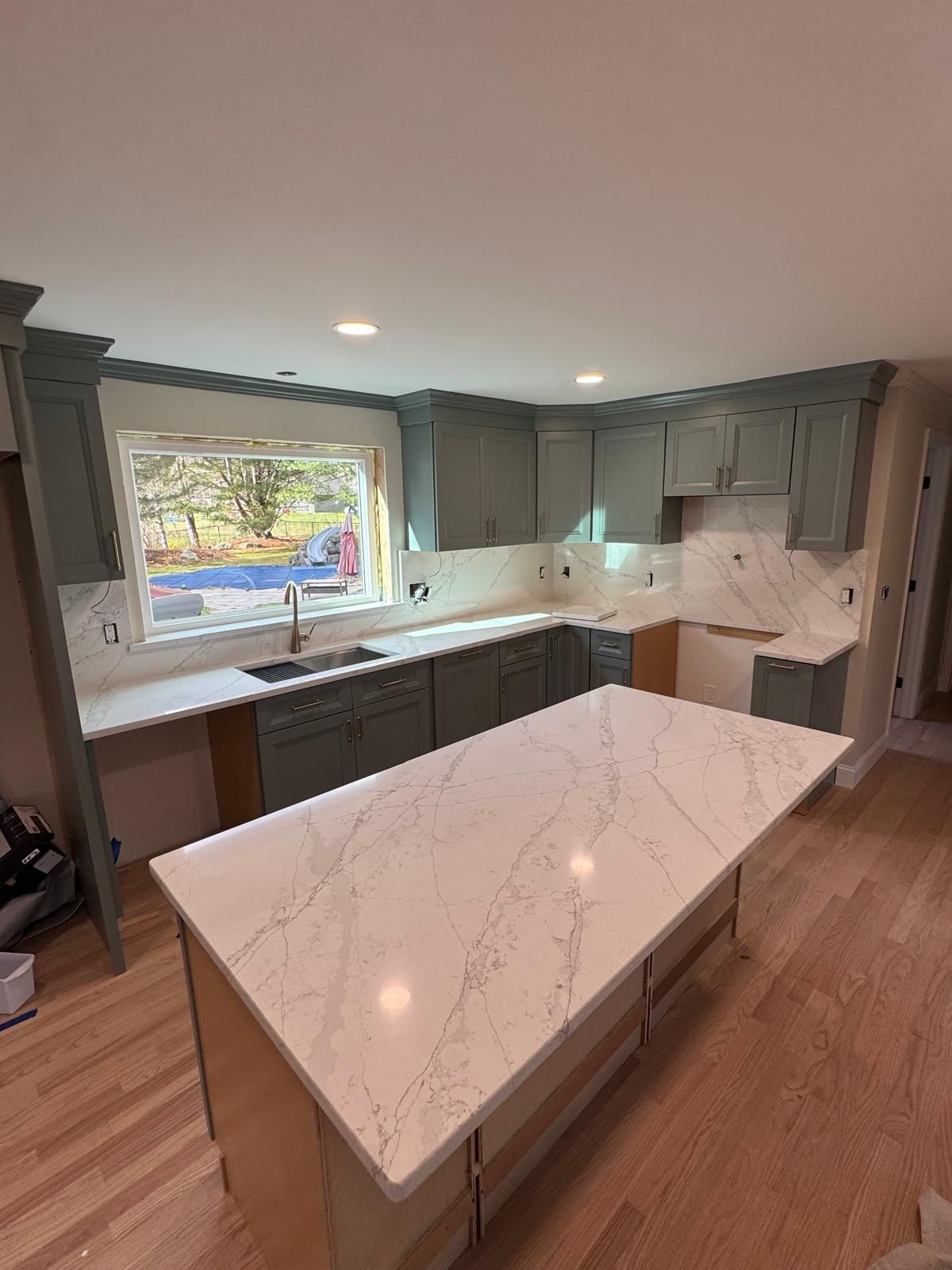 An example of stone countertop work by Ambiance Stone