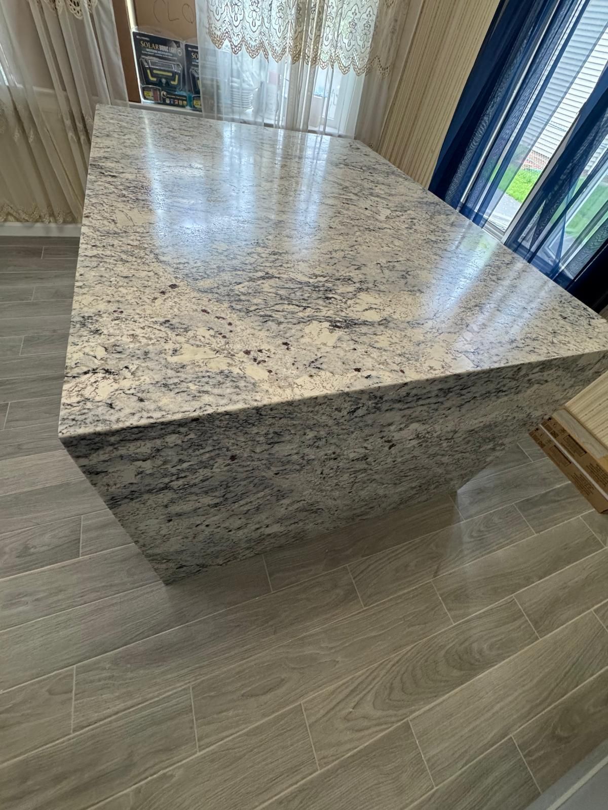 An example of stone countertop work by Ambiance Stone