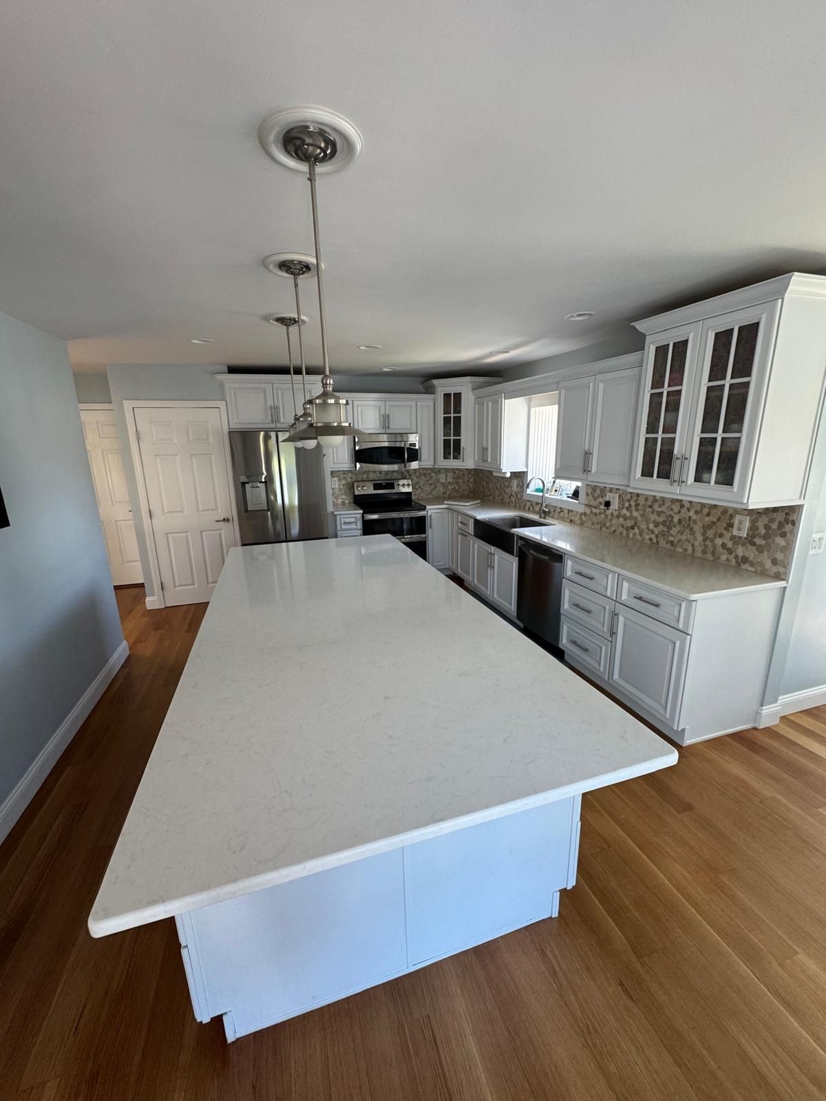 An example of stone countertop work by Ambiance Stone