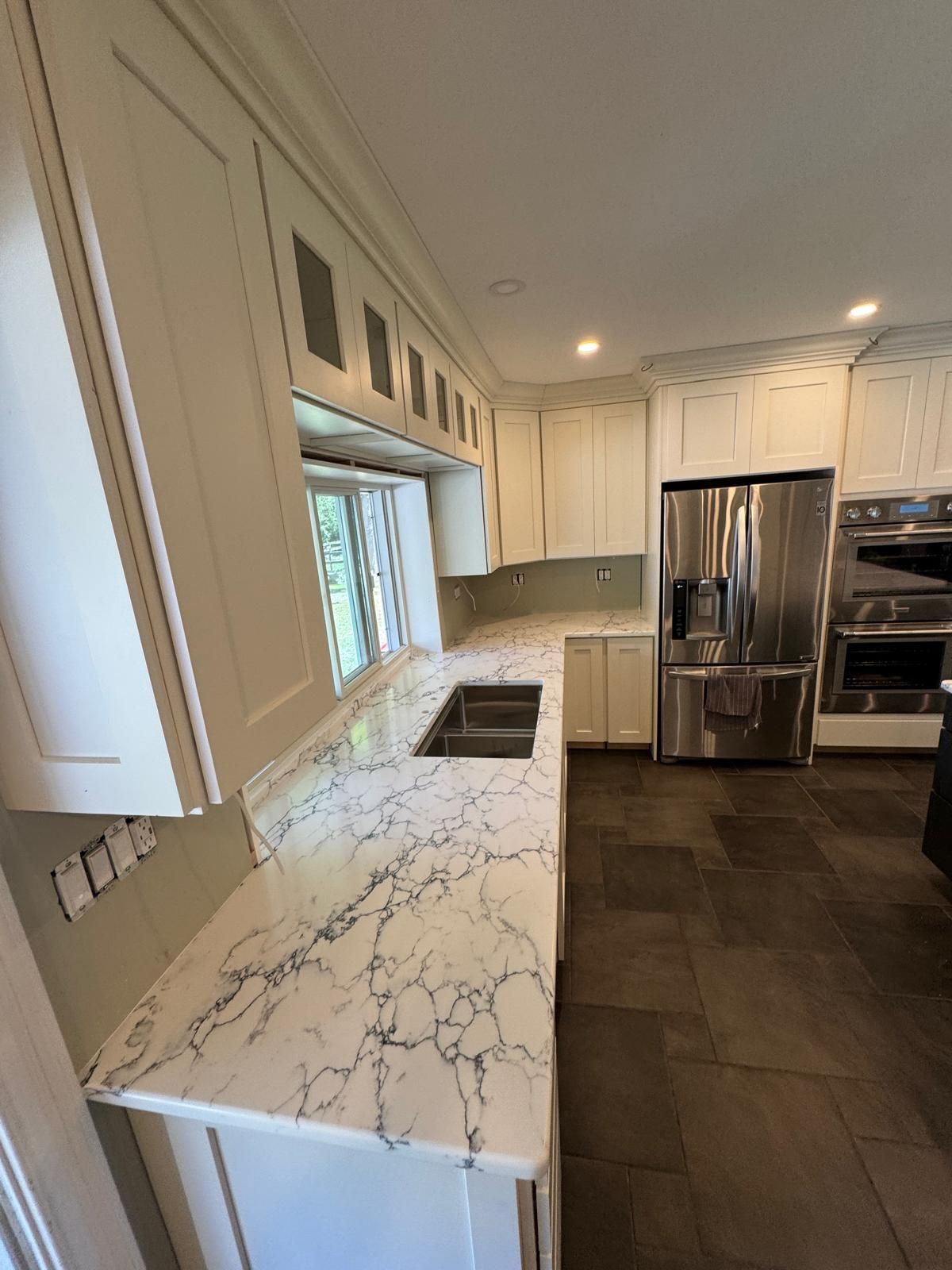 An example of stone countertop work by Ambiance Stone