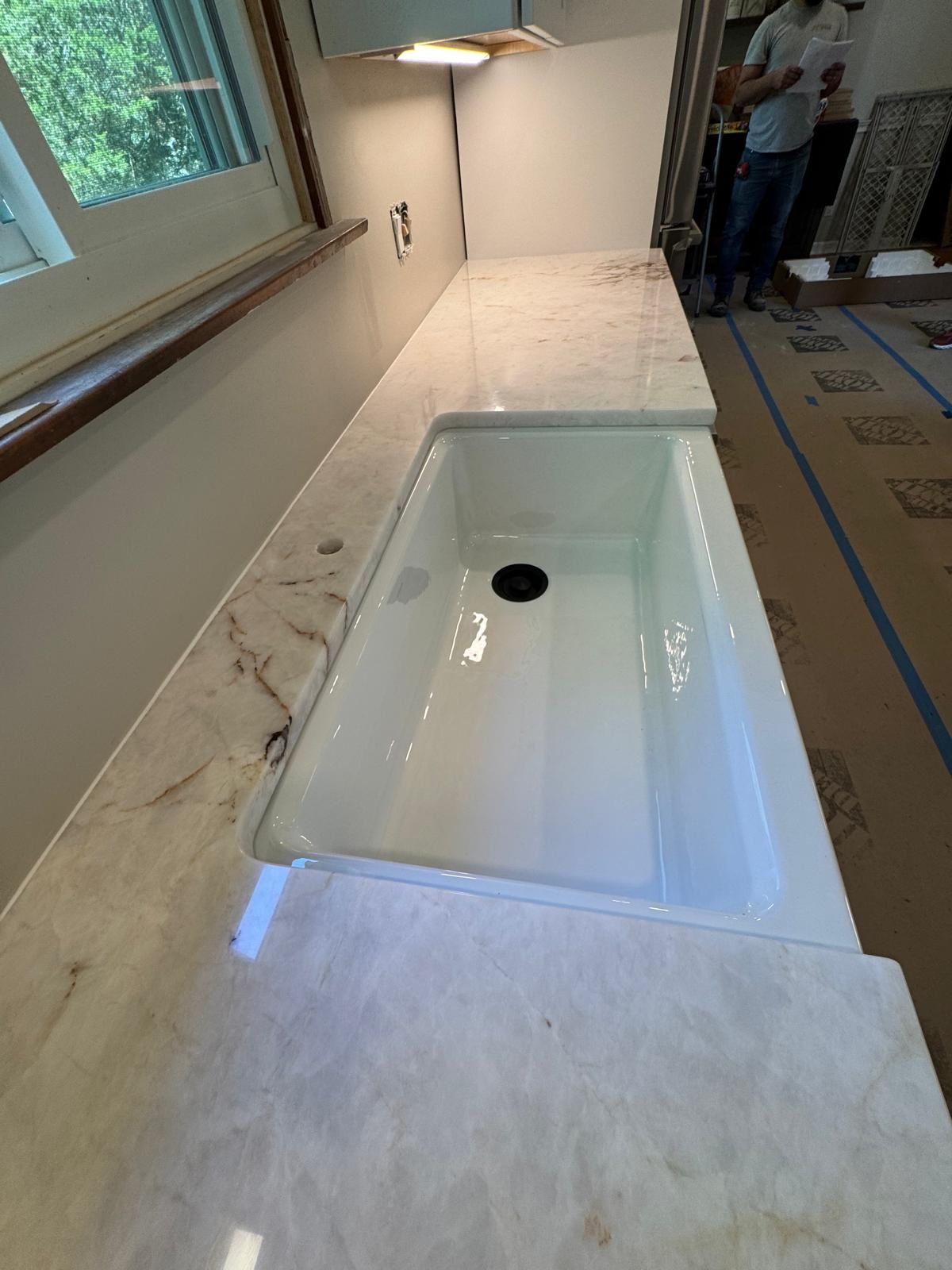 An example of stone countertop work by Ambiance Stone
