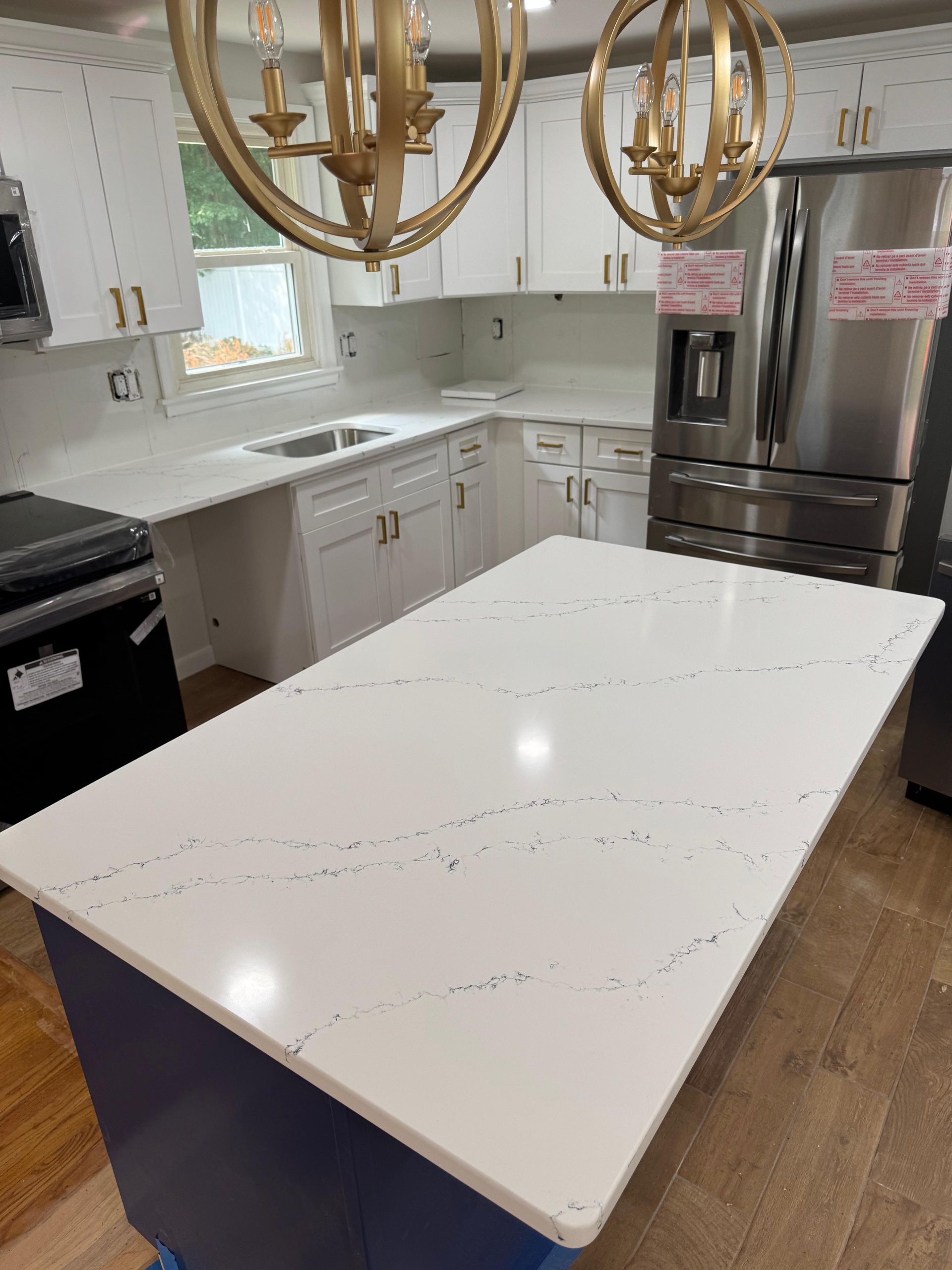 An example of stone countertop work by Ambiance Stone
