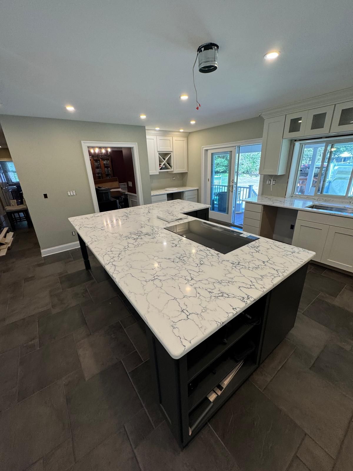 An example of stone countertop work by Ambiance Stone