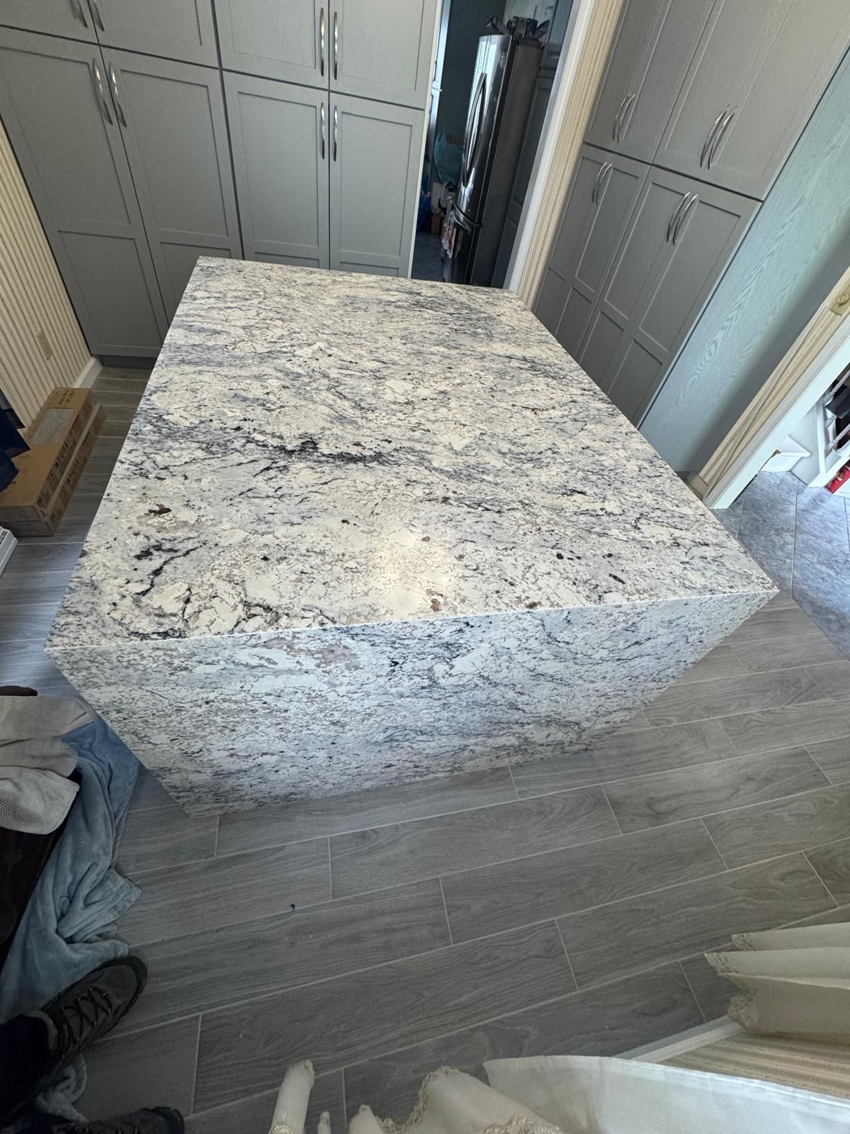 An example of stone countertop work by Ambiance Stone