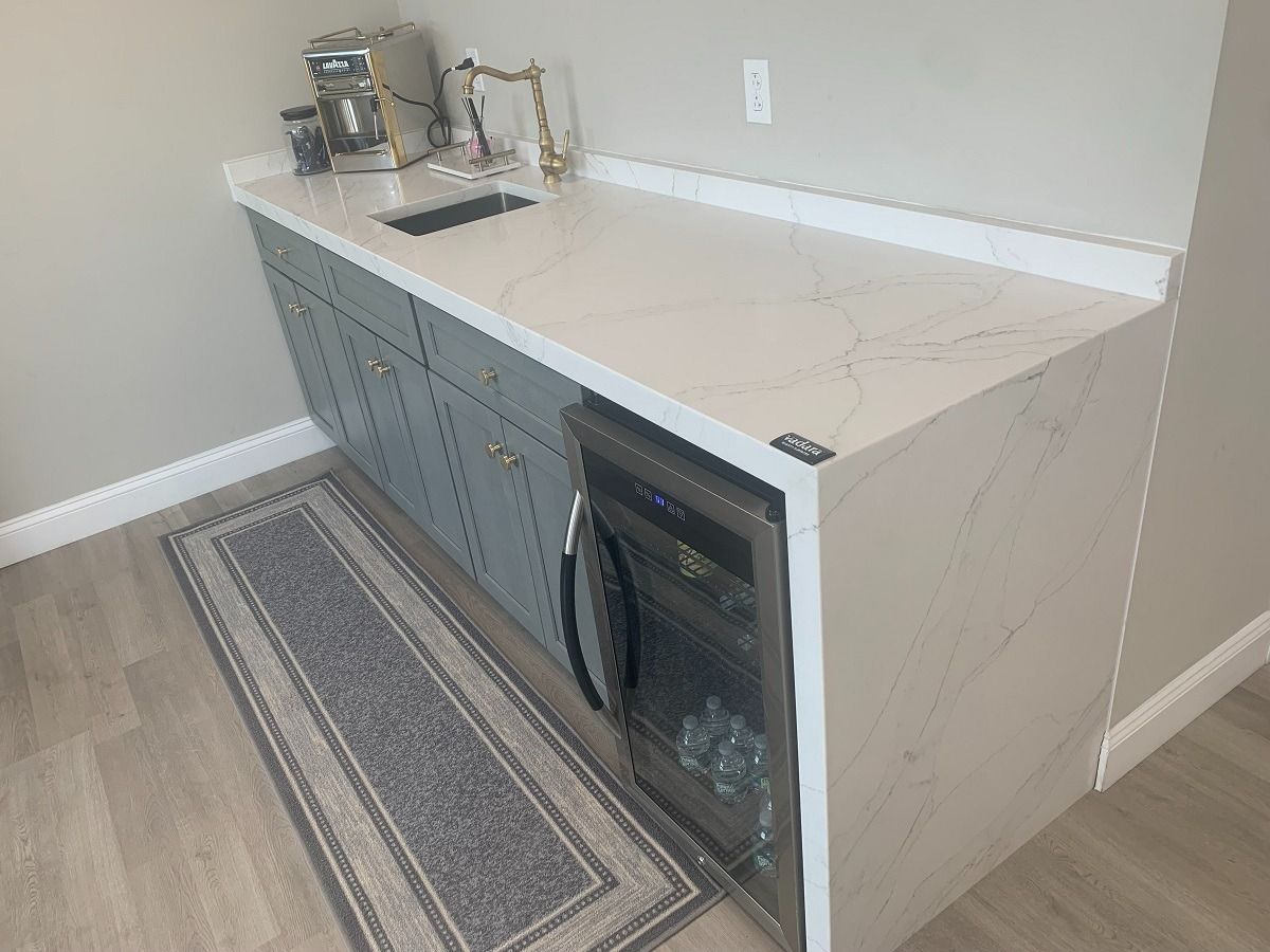 An example of stone countertop work by Ambiance Stone