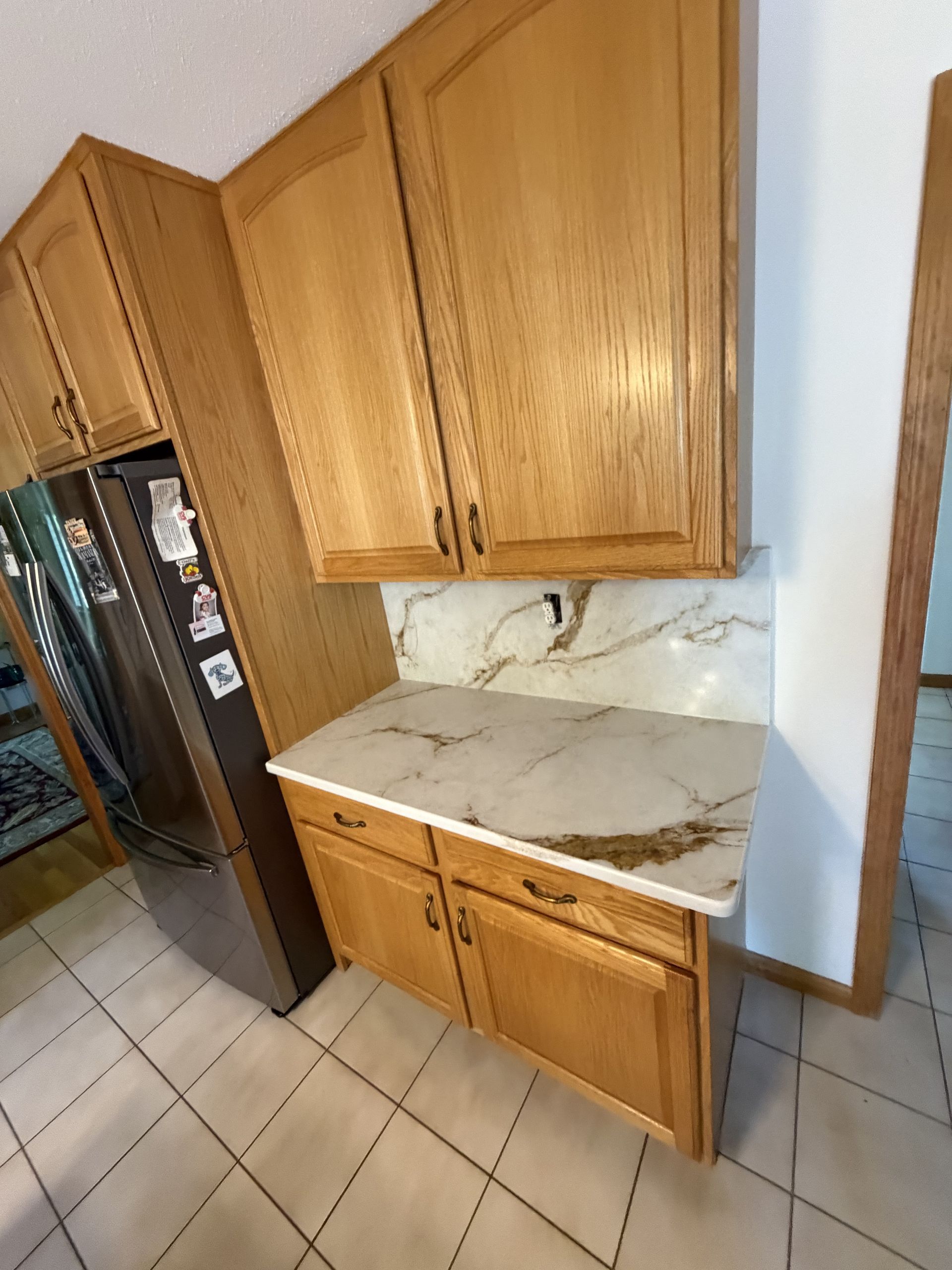 An example of stone countertop work by Ambiance Stone