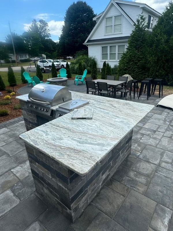 An example of stone countertop work by Ambiance Stone