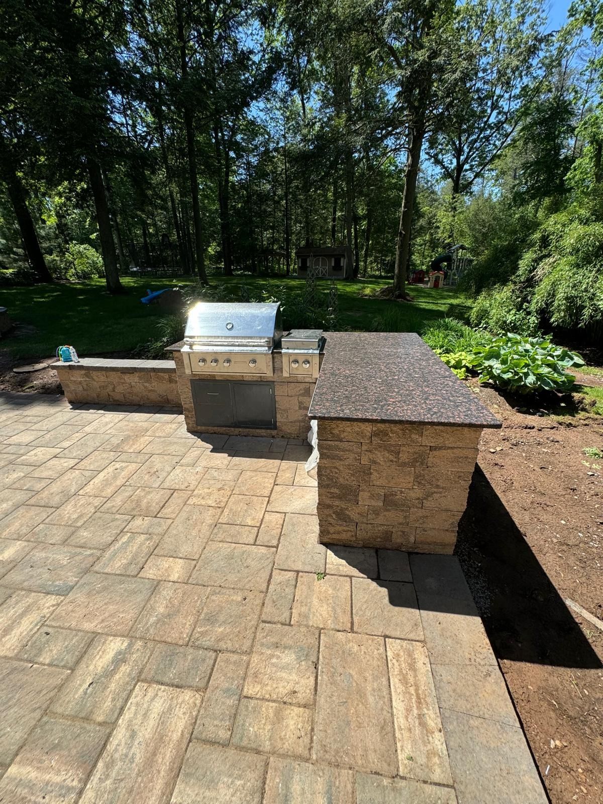An example of stone countertop work by Ambiance Stone