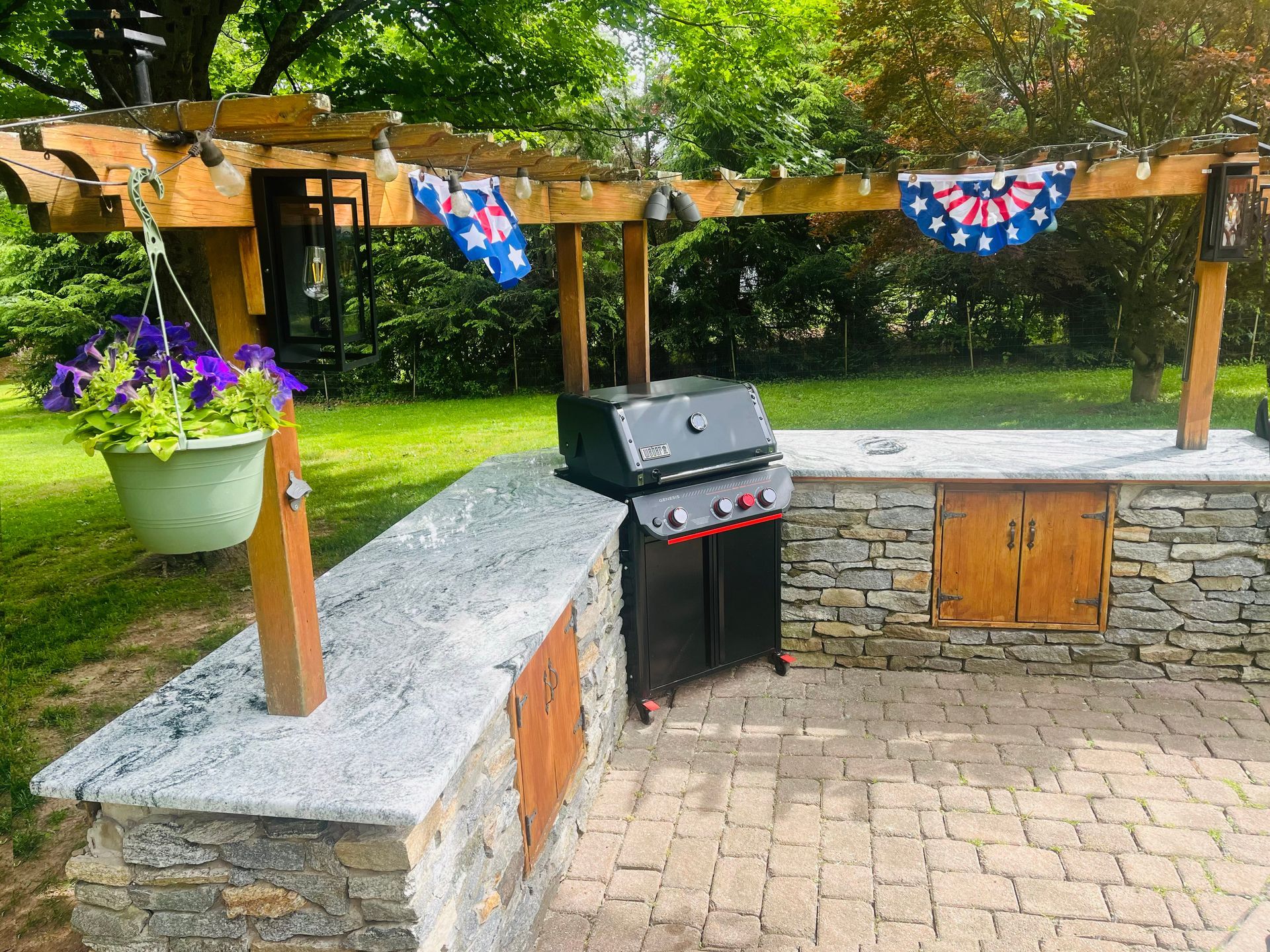 An example of stone countertop work by Ambiance Stone