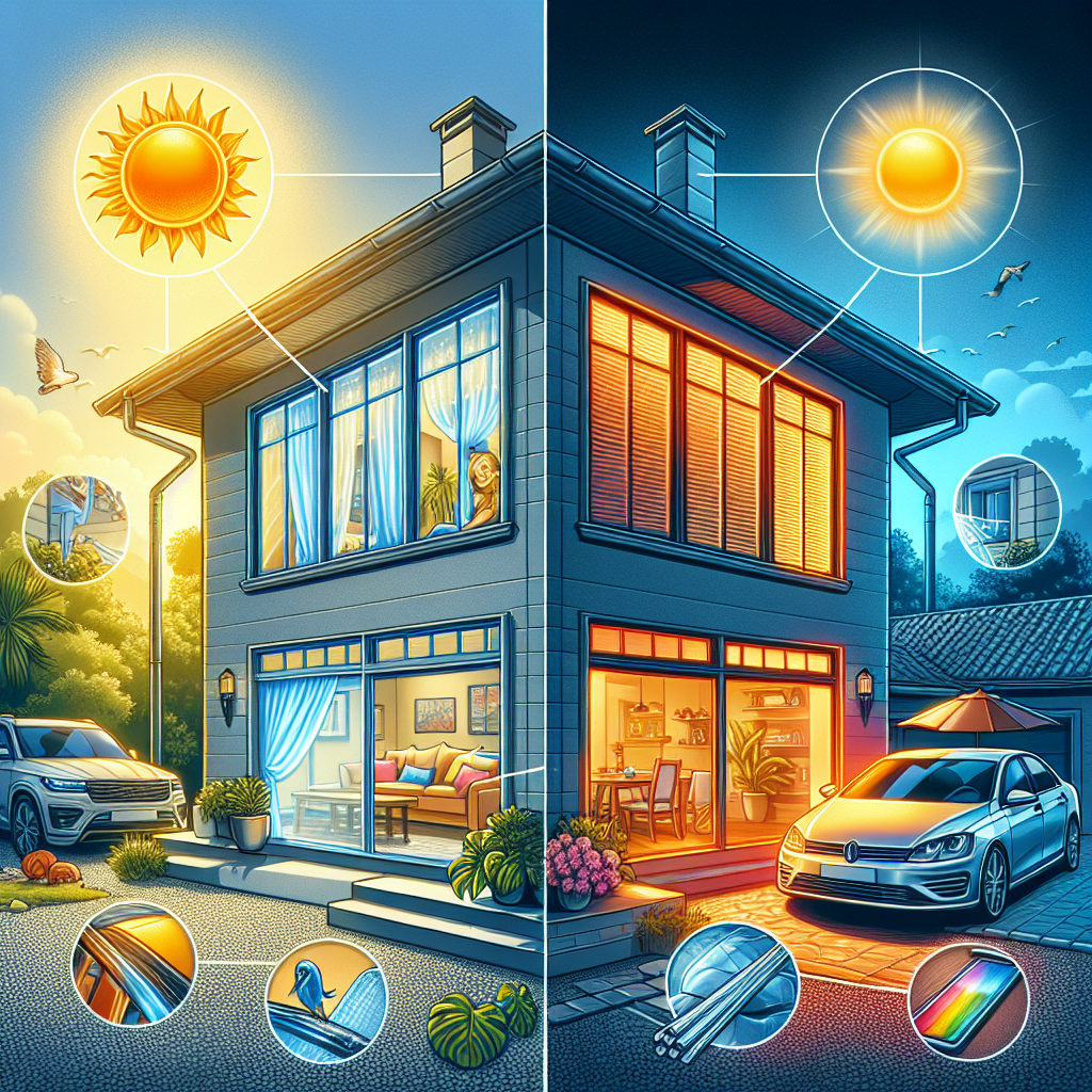An illustration of a house with a car parked in front of it.