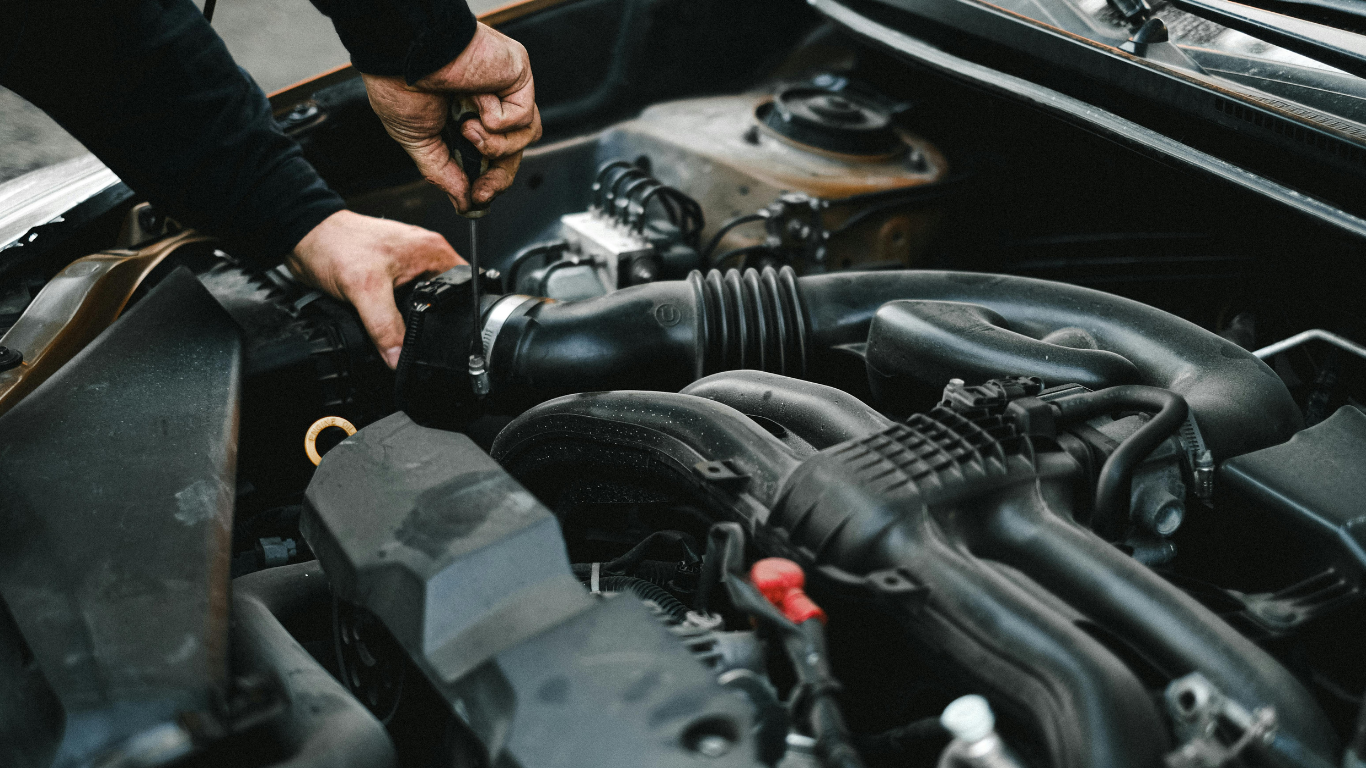 Mechanic performing full-service auto repair in Prescott, AZ