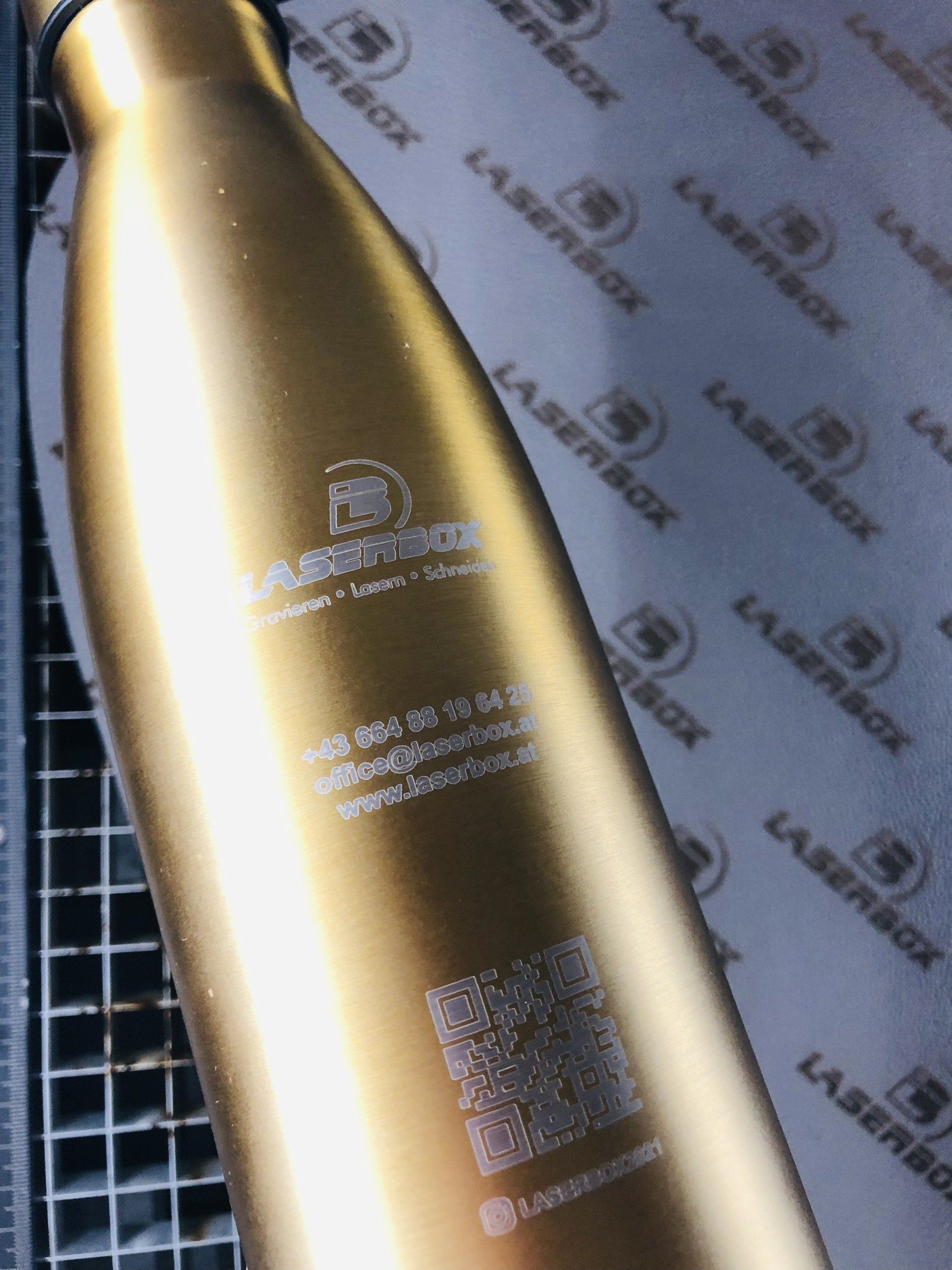 Trinkflasche Gravur