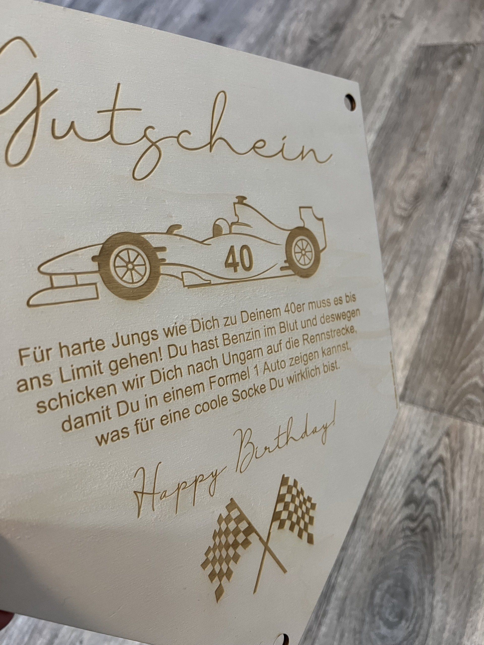 Holzgravur