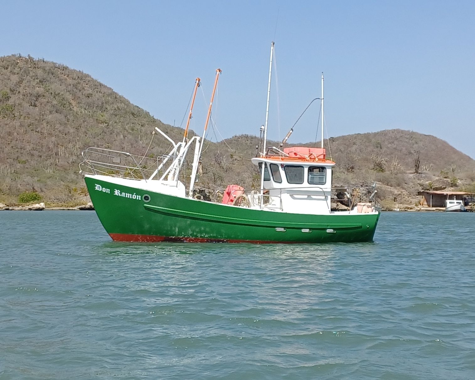 Visboot Curacao Santa Martha Baai