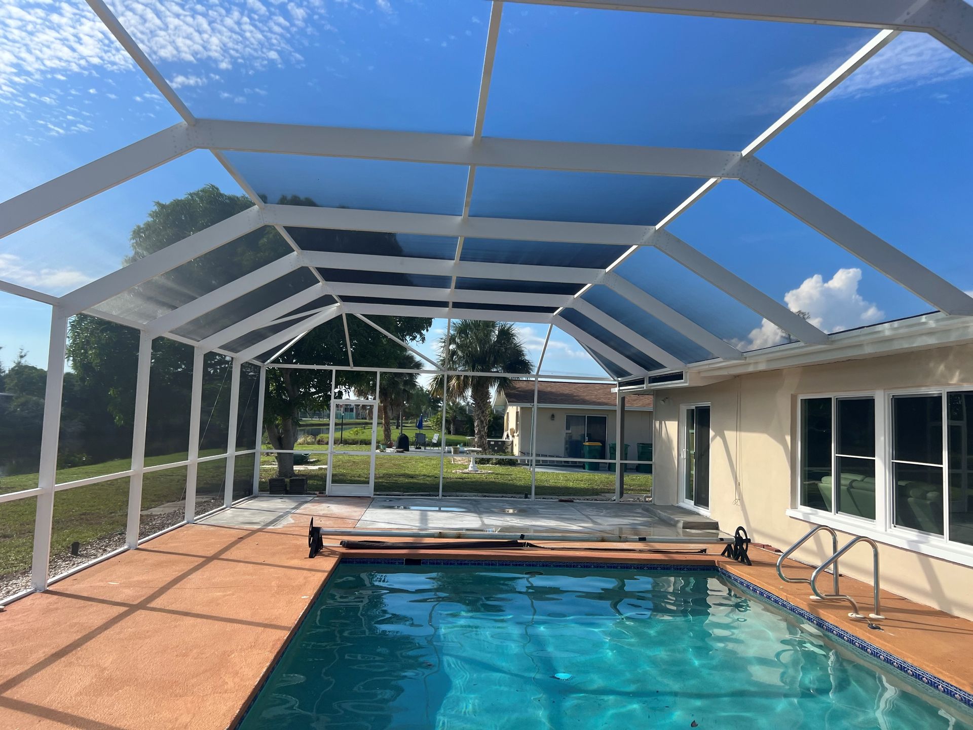Pool Screen Enclosure – Sarasota, FL – A-Team Construction