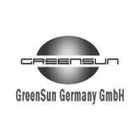 Logo for GreenSun Germany GmbH with a stylized sun graphic.