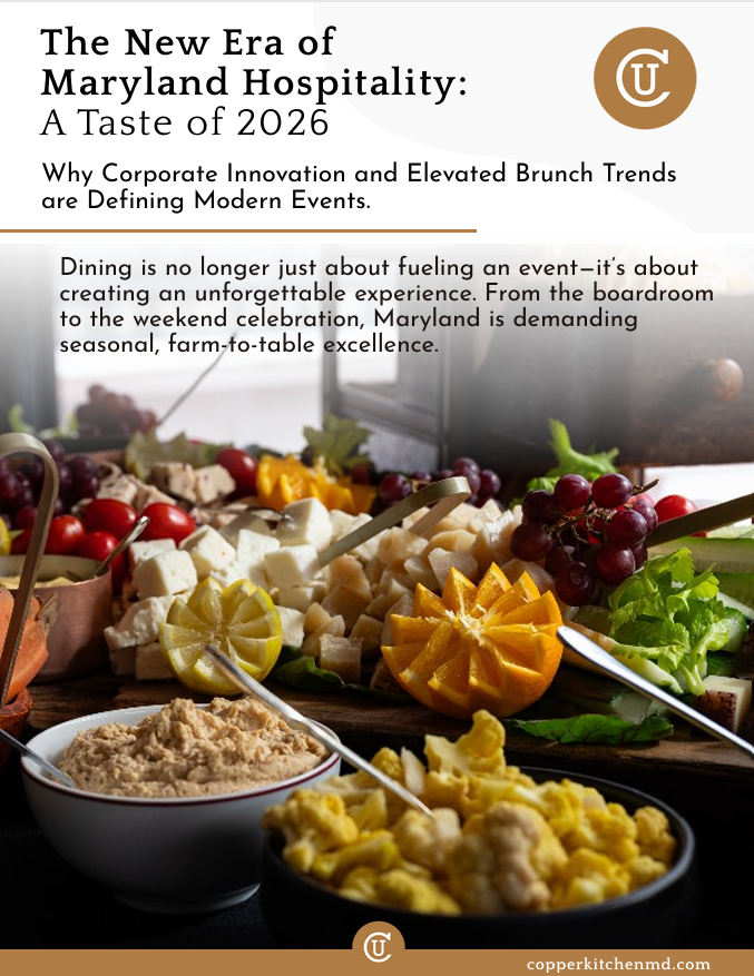 Guide for gluten-free catering, showing food and explaining the process and requirements.