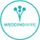 WeddingWire logo in a teal circle: turquoise floral design above