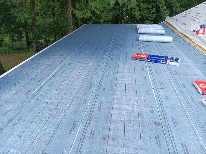 storm damage roof