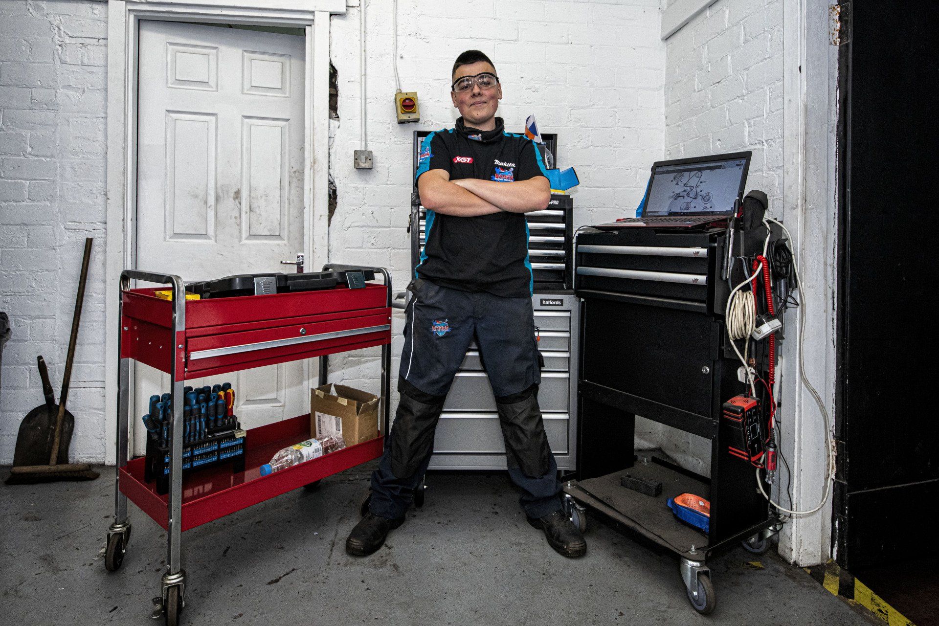 mechanic with tools