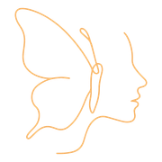 Das Schönheitsmobil - Gesicht mit Schmetterling Icon