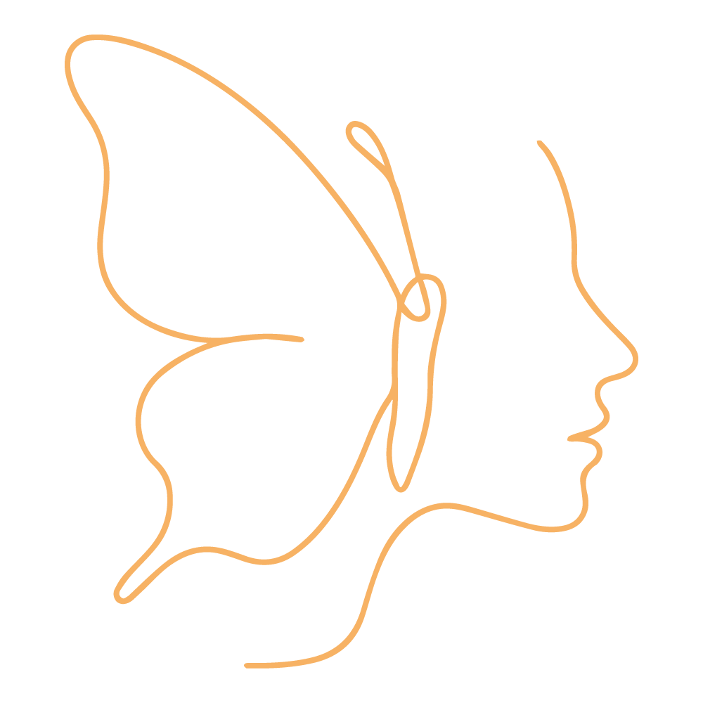 Das Schönheitsmobil - Gesicht mit Schmetterling Icon