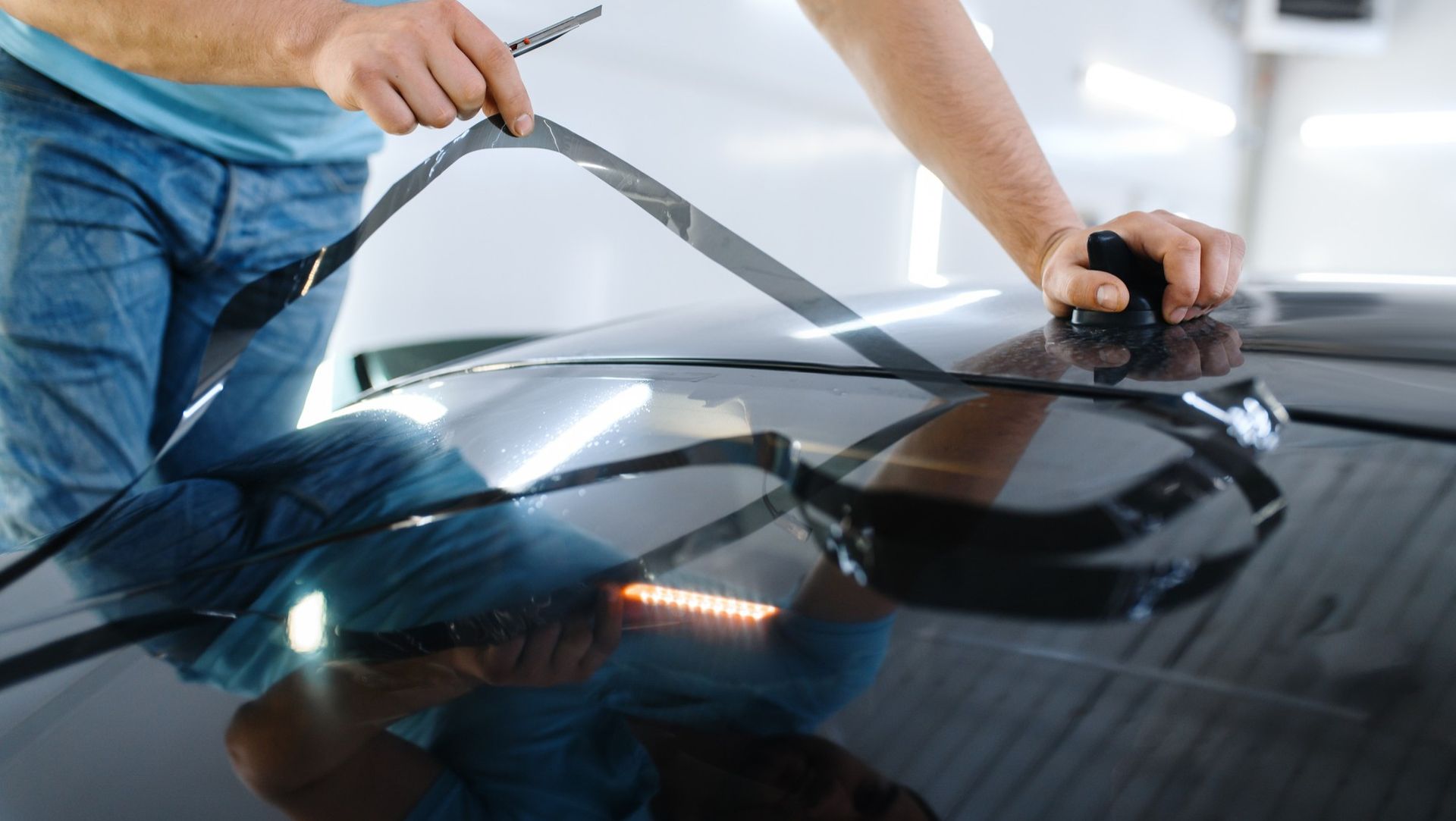 Tesla roof tinting in Boca Raton FL