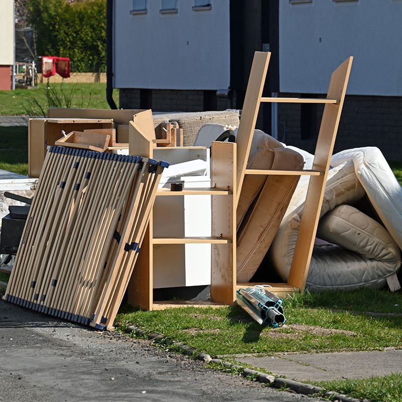 Junk In Front Of House