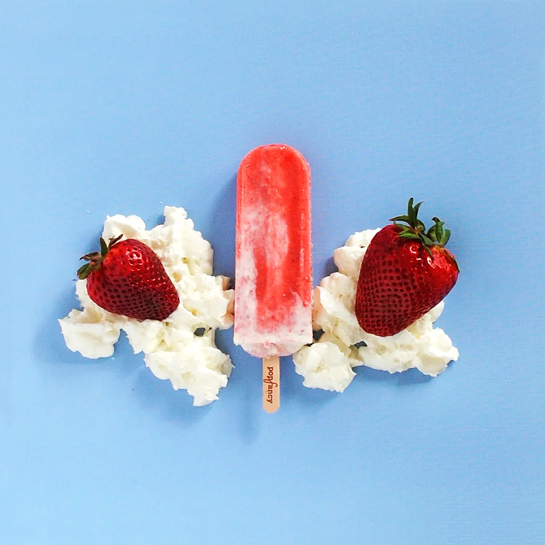 STRAWBERRY CHEESECAKE Popsicle