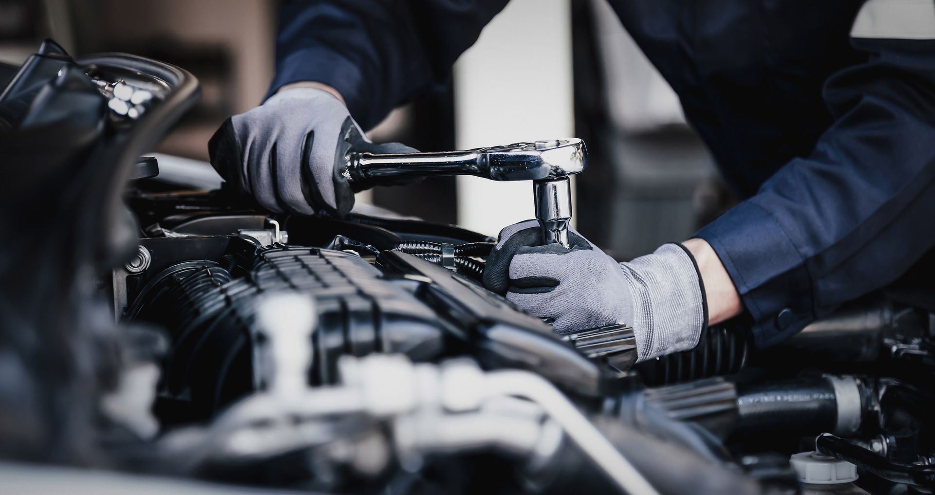 Professional Mechanic Working — Lancaster, CA — Wayne & Dave's Automotive Professional Mechanic Working — Lancaster, CA — Wayne & Dave's Automotive