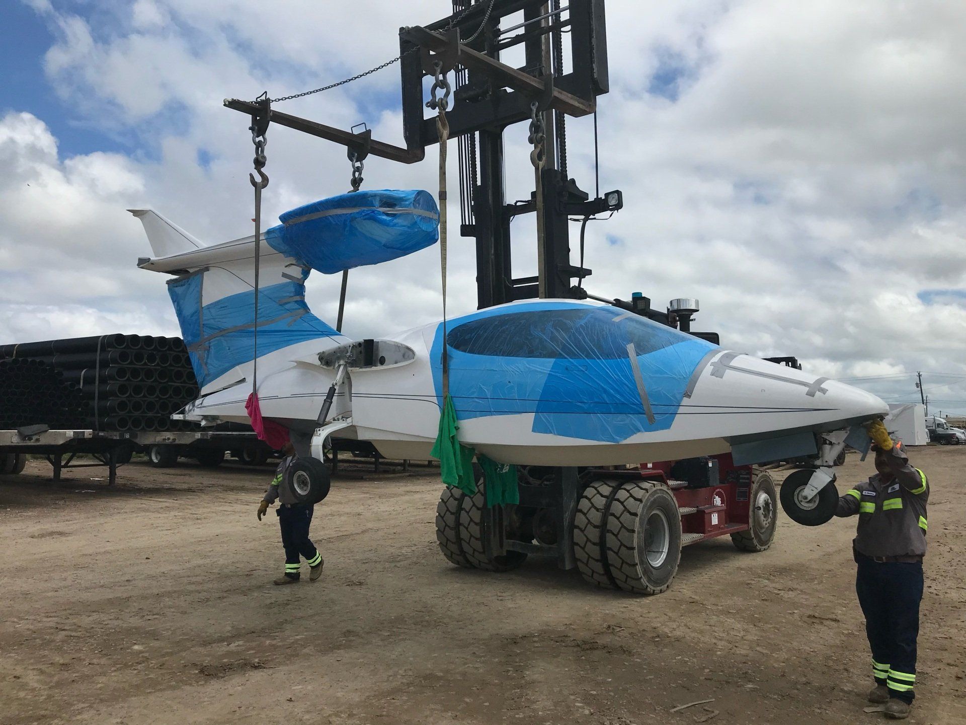 Aerospace trucking