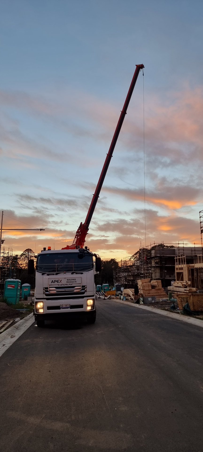 Our Crane Trucks for Hire in Brisbane North Lakes Removals