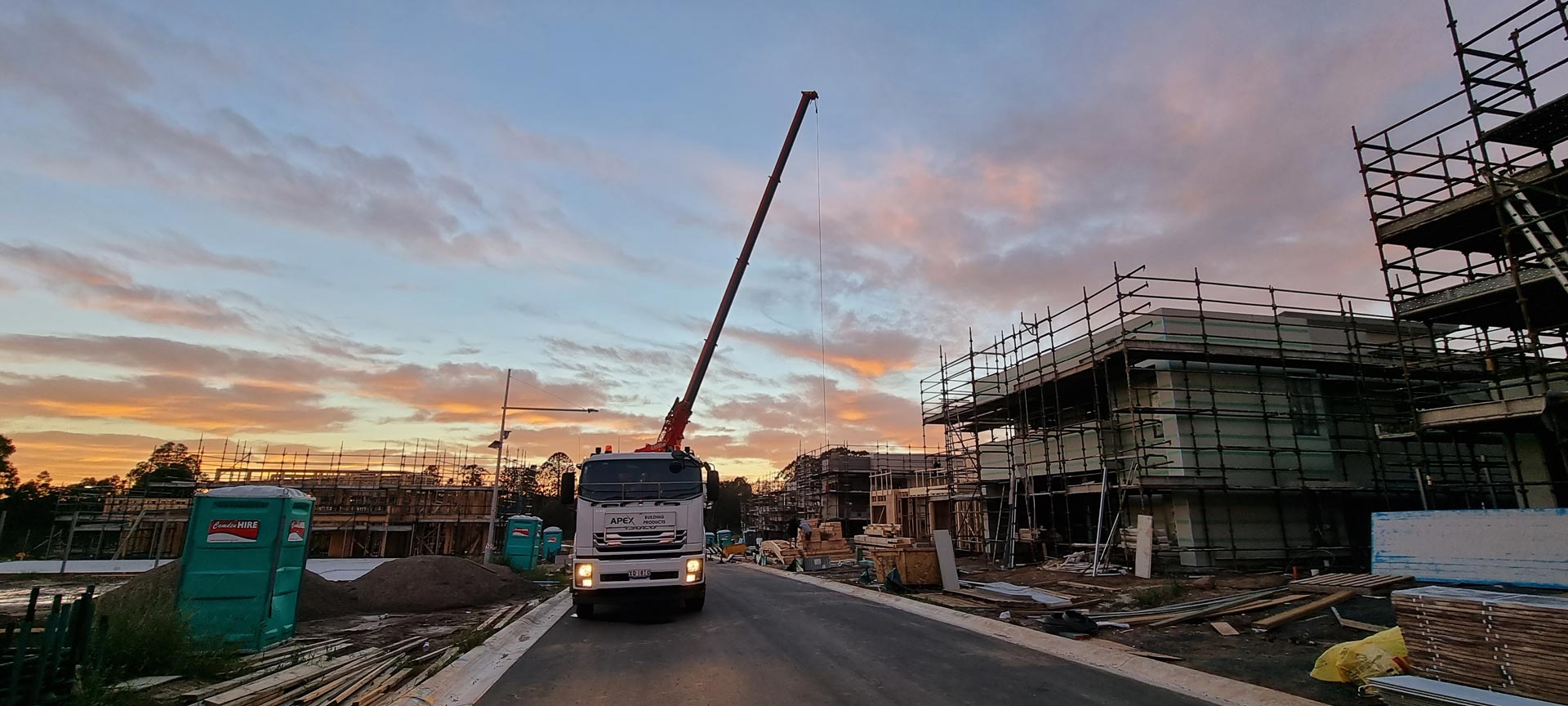 Our Crane Trucks for Hire in Brisbane North Lakes Removals