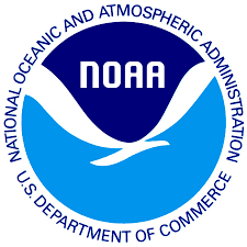 The logo for the National Oceanic and Atmospheric Administration