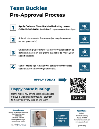 pre approval team buckles