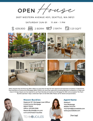 Open House flyer