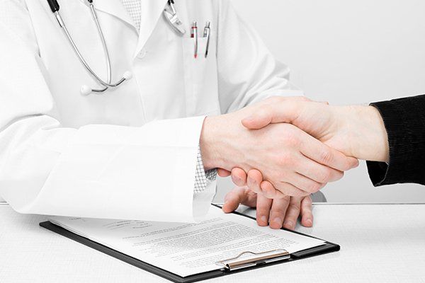 Doctor And Patient Handshakes — Coral Gables, FL — Gabriel M. Deschamps MD P.A. Doctor And Patient Handshakes — Coral Gables, FL — Gabriel M. Deschamps MD P.A.