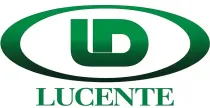 Logo Lucente verde con una “L” e una “D” stilizzate all'interno di un ovale