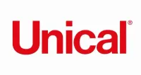 Logo Unical rosso su sfondo bianco.