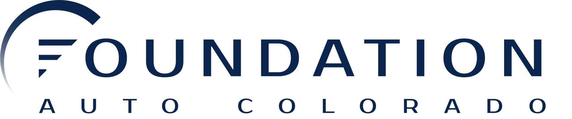 Logo for Foundation Auto Colorado. Features a stylized