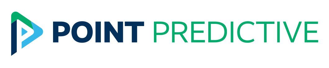 Point Predictive logo with a play button icon and the words